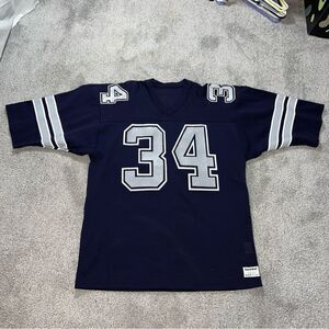 New Dallas Cowboys‎ Vintage New Nylon Sandknit Herschel Walker Football Jersey